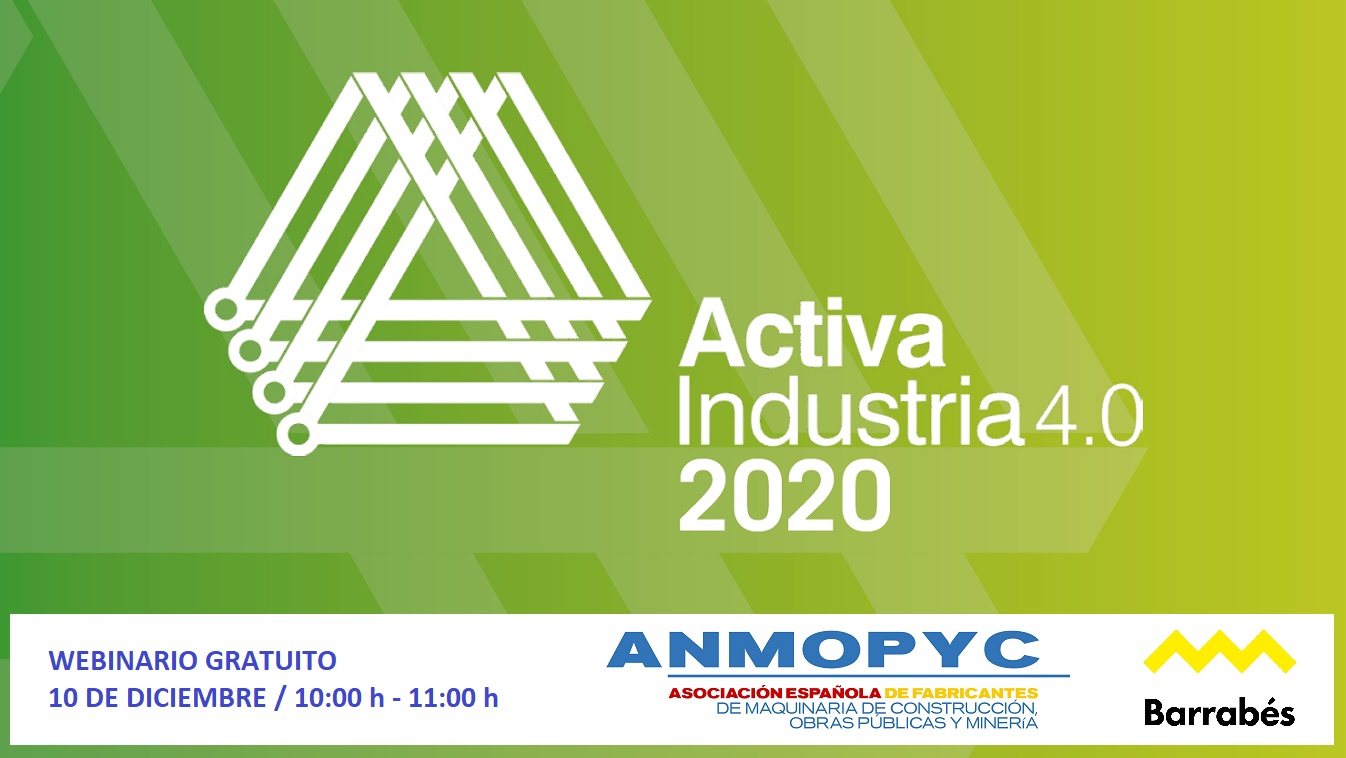 Webinario ANMOPYC "Activa industria 4.0 (Convocatoria ayudas 2020)"